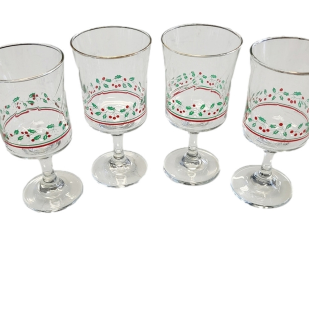 𝅺christmas WINE GLASSES